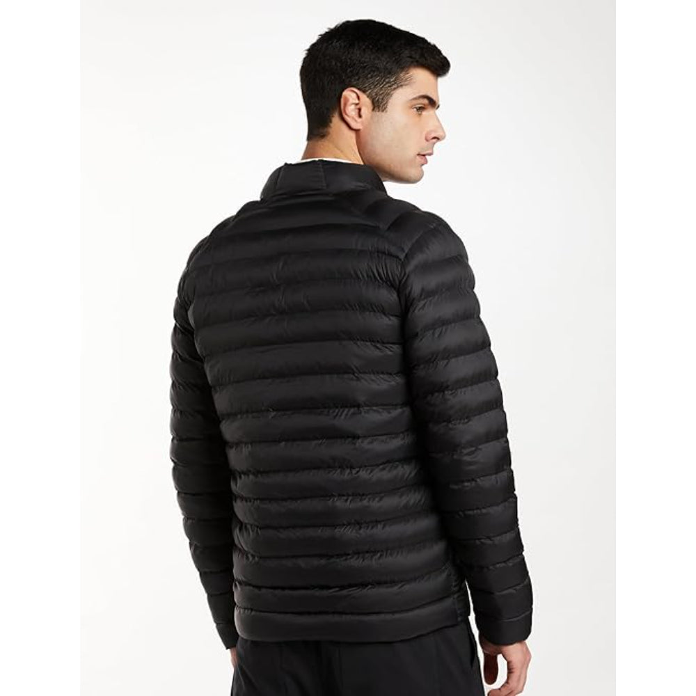 Mens Nylon Short Length Puffer Jacket