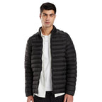 Mens Nylon Short Length Puffer Jacket