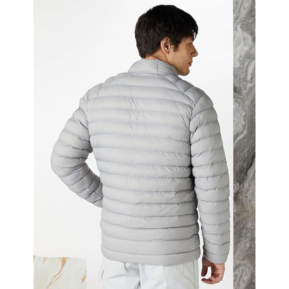Mens Nylon Short Length Puffer Jacket