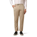 Men's Regular Casual Beige Pants