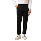 Men's Regular Casual Black Pants