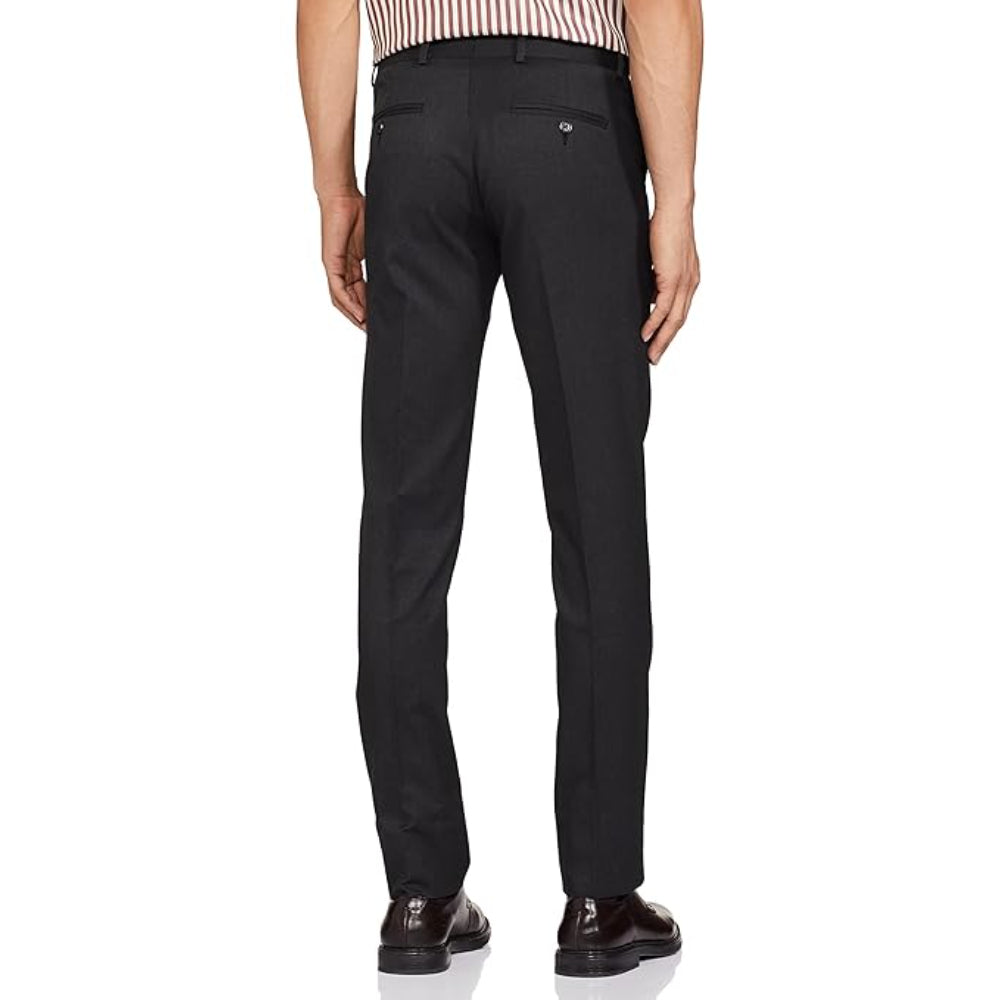 Men's Stretchable Formal Graphite Grey Pants