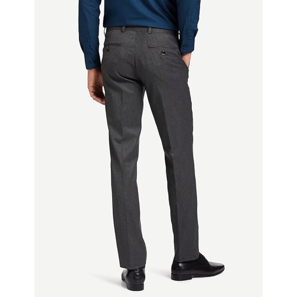 Men's Stretchable Formal Grey Pants