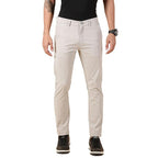 Men Chinos Casual Ash Grey Trousers