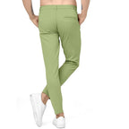 Men Plain Regular Fit Parrot Pant
