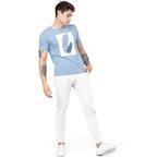 Men Plain Regular Fit White Pant