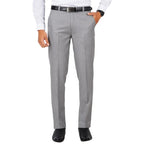 Men's Solid Formal Ash Grey Pants