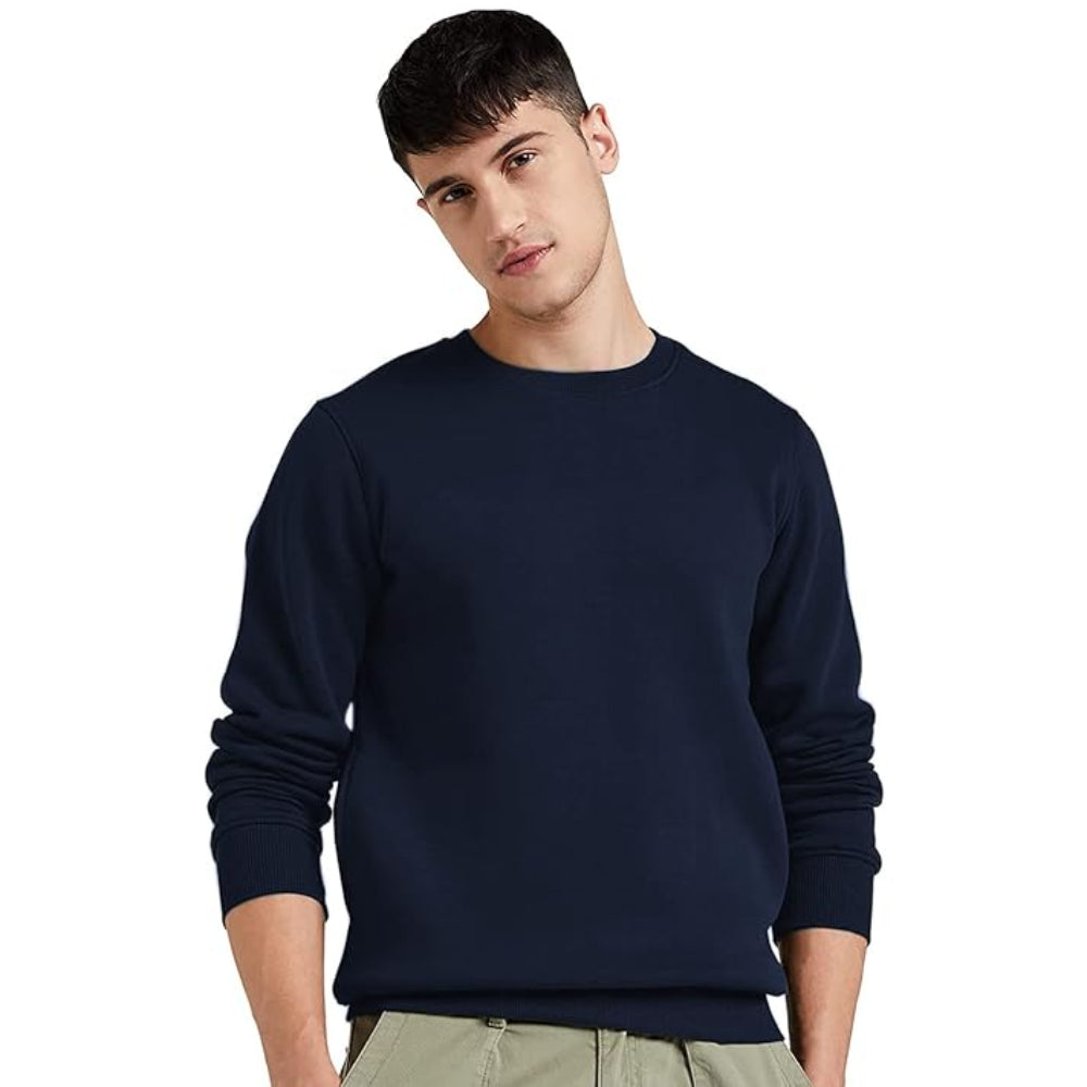 Men Winter Wear Plain Sweatshirts