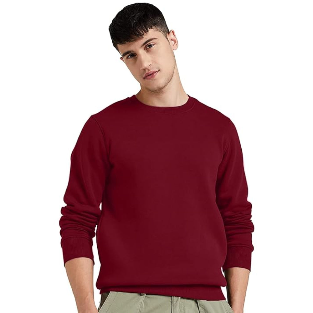Men Winter Wear Plain Sweatshirts