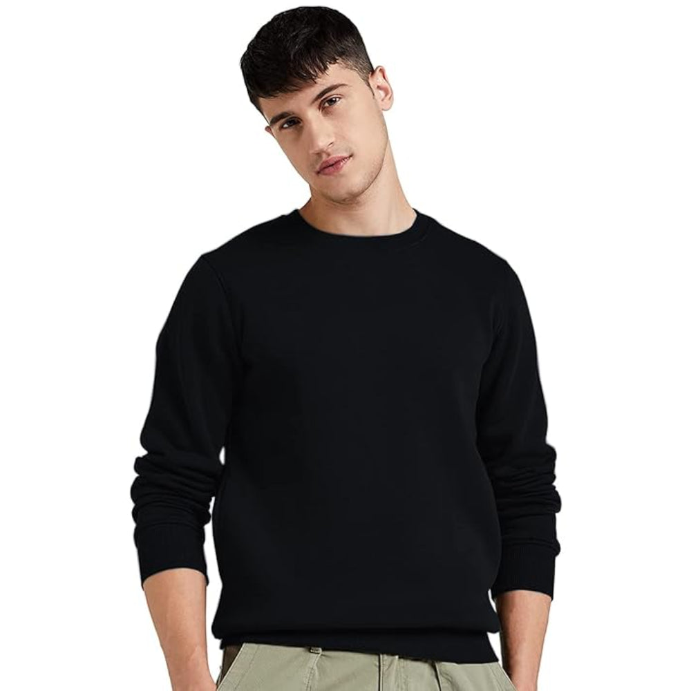 Men Winter Wear Plain Sweatshirts