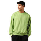 Men's Fleece Oversized Bay Leaf Sweatshirt