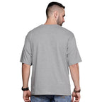 Men Oversized Grey T-Shirt