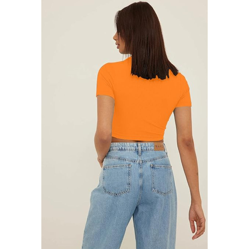 Women's Slim Fit Crop Top