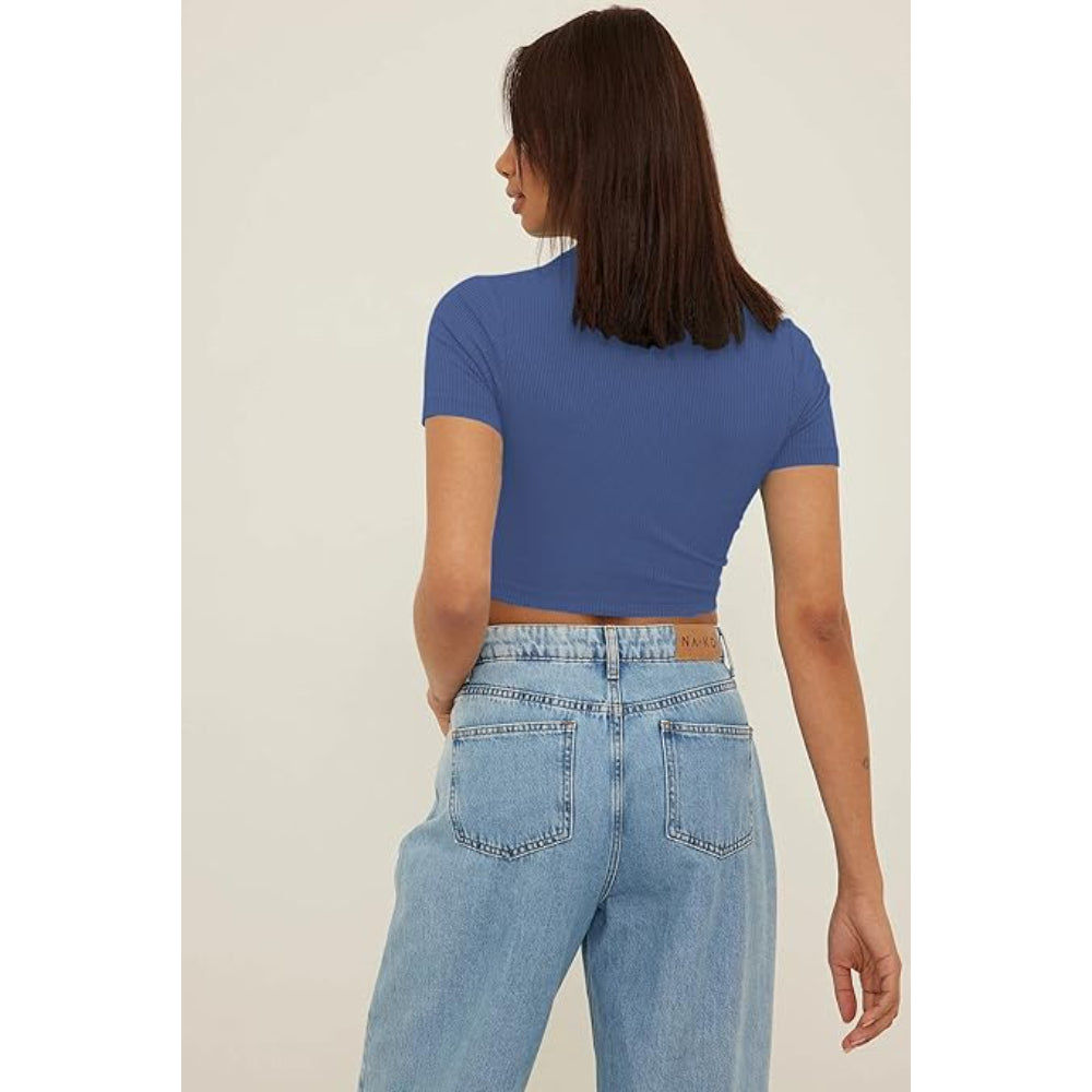 Women's Slim Fit Crop Top