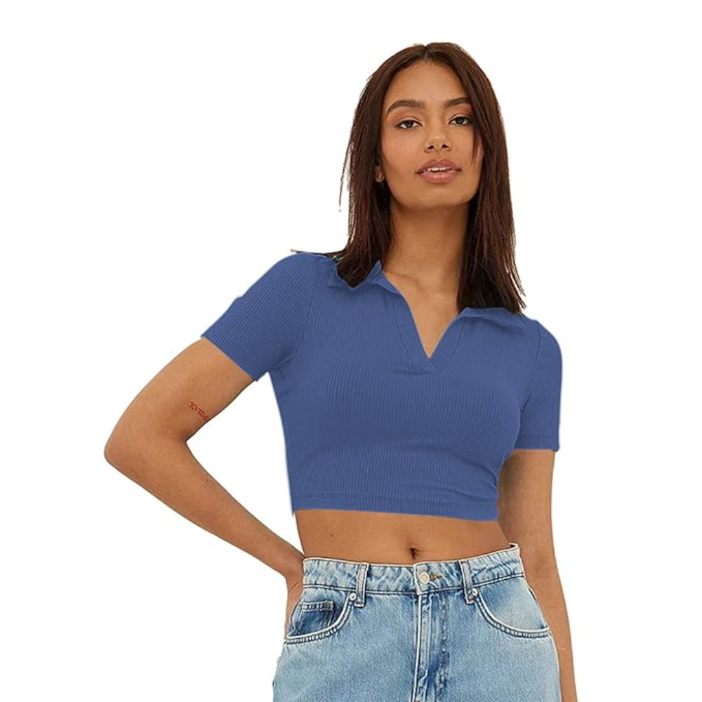 Women's Slim Fit Crop Top