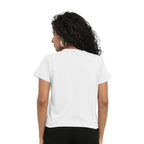 Women Stylish Plain White Crop Top