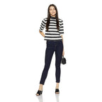 Women Stretchable Denim Navy Blue Jeans