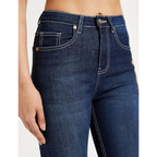 Women Ankle Length Dark Navy Jeans