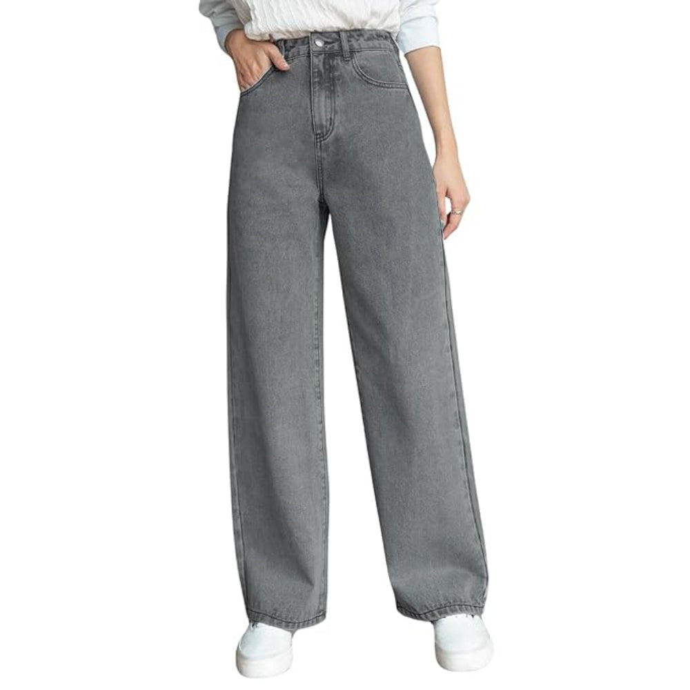Womens Denim Grey Jeans