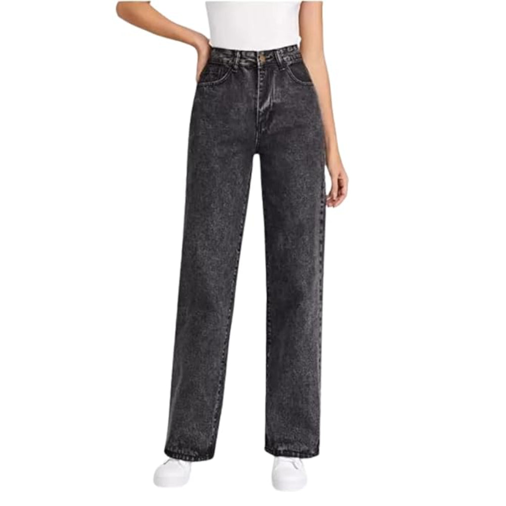 Womens Denim Dark Grey Jeans