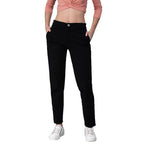 Womens High Rise Black Jeans