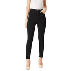 Women Skinny Fit Black Jeans