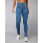Women Skinny Fit Colorado Blue Jeans