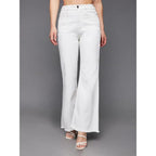 Women's Bootcut White Jeans