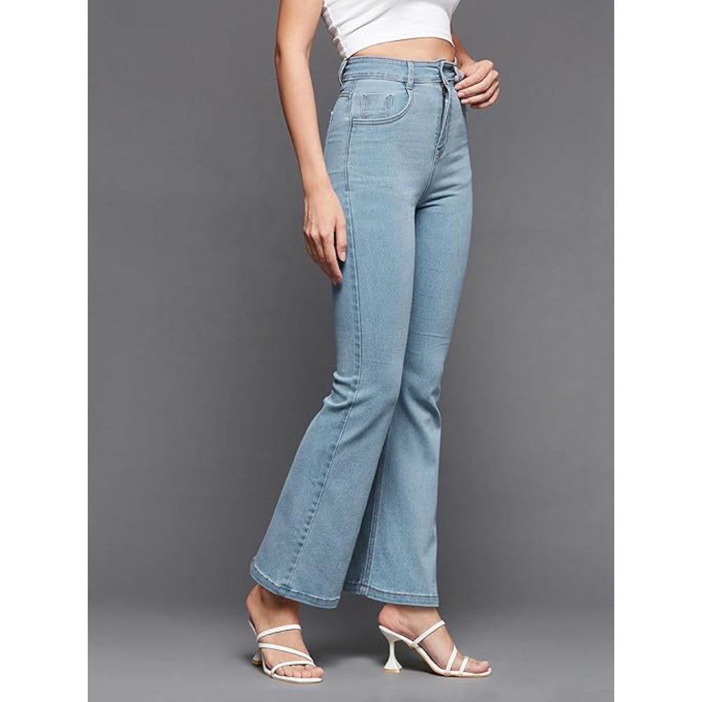 Women's Bootcut Sky Blue Jeans