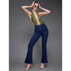 Women's Bootcut Stormy Blue Jeans