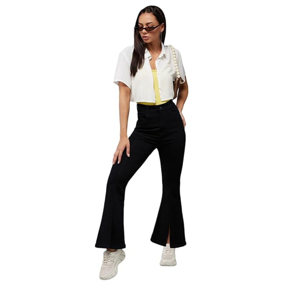 Women's Bootcut Black Jeans