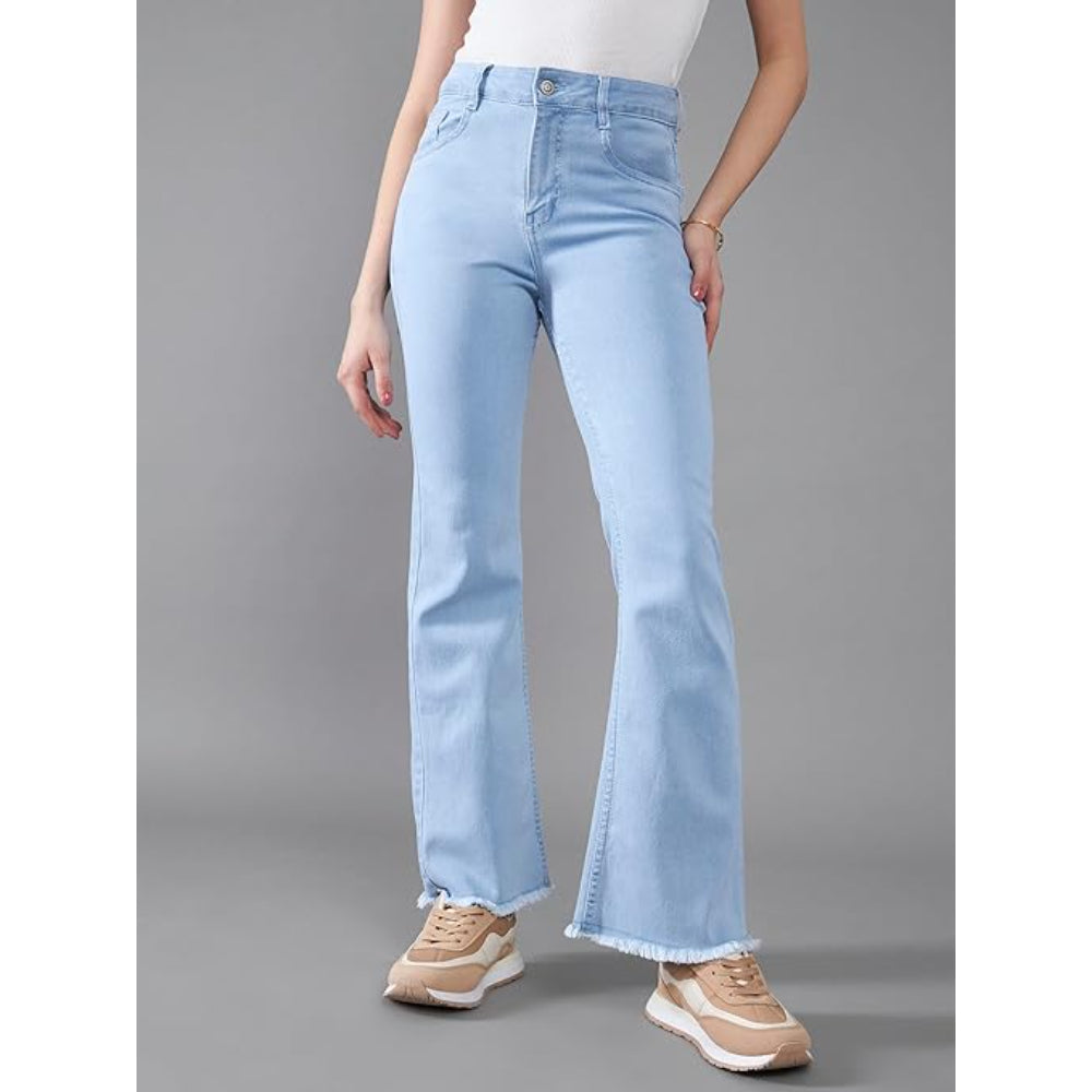 Women's Bootcut Light Blue Jeans