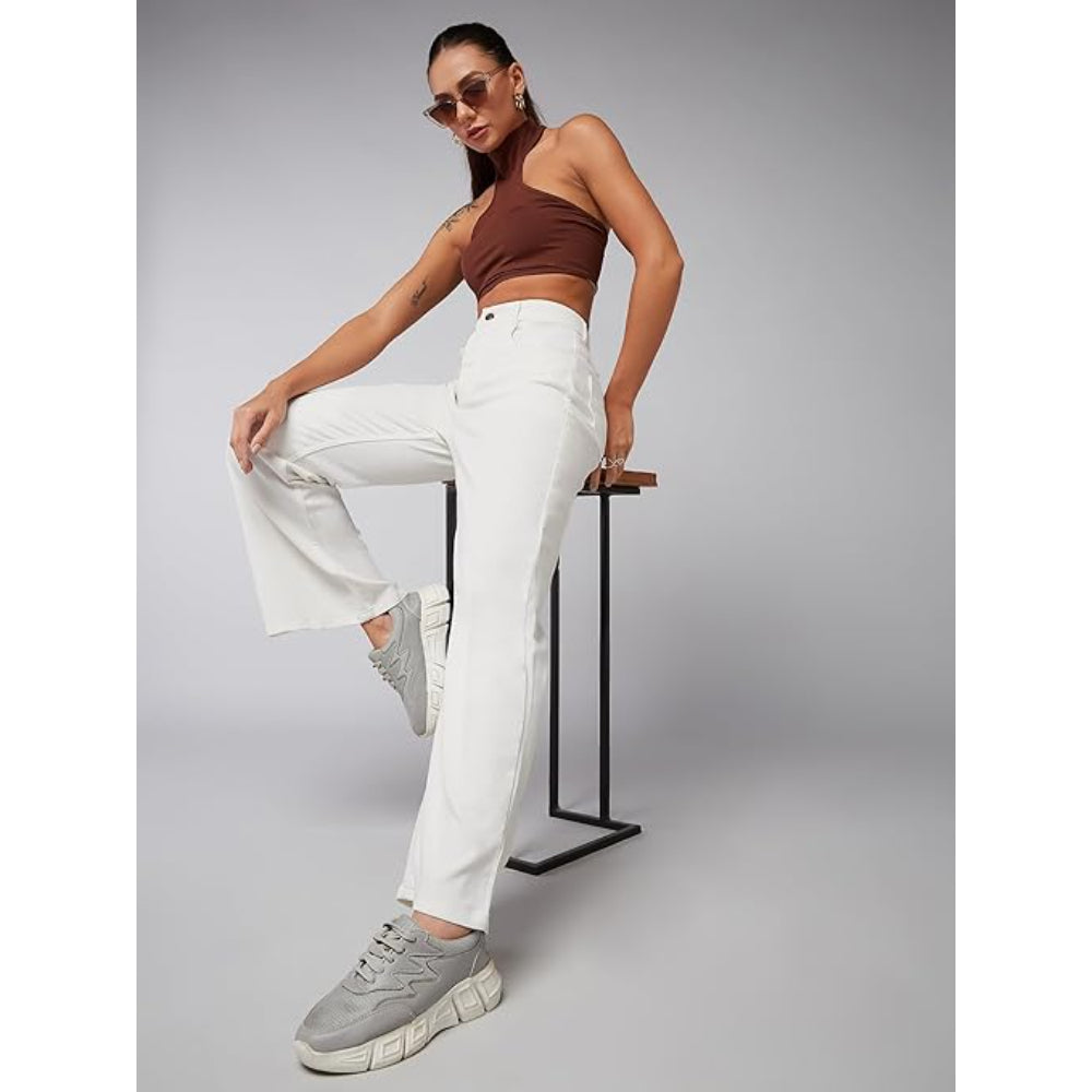 Women's Bootcut Snow White Jeans