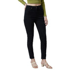 Women Stretchable Denim Black Jeans