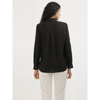 Women Stylish Casual Black Shirt