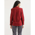 Women Stylish Casual Maroon Shirt