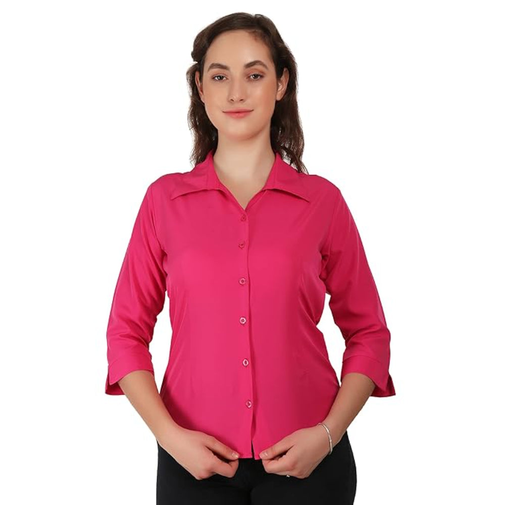 Women Formal Cotton Rani Shirt