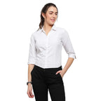 Women Regular Fit White Shirt